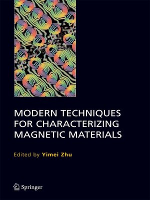 cover image of Modern Techniques for Characterizing Magnetic Materials